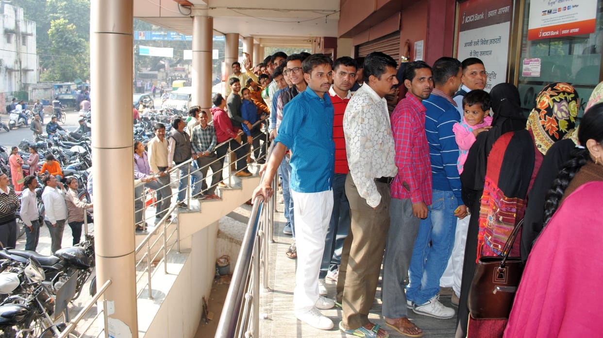 public of bank line support modi note ban decision