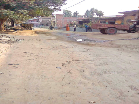 Bhurenge day nine of the district of poor roads