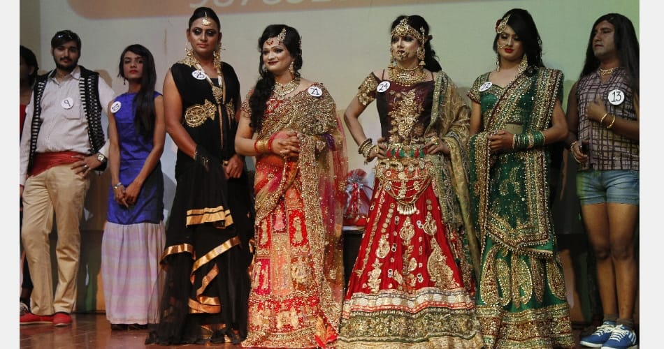 first Transgender fashion show orgnaised at punjab university in chandigarh