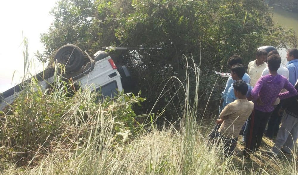 man died in accident in  Kallichauraha