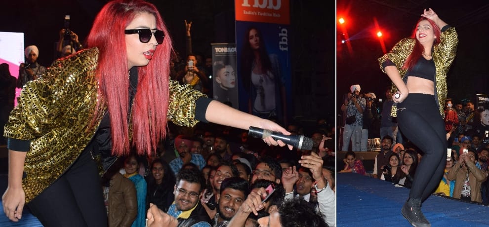 PU Festival Agaaz, student enjoyed Jasmine's performance