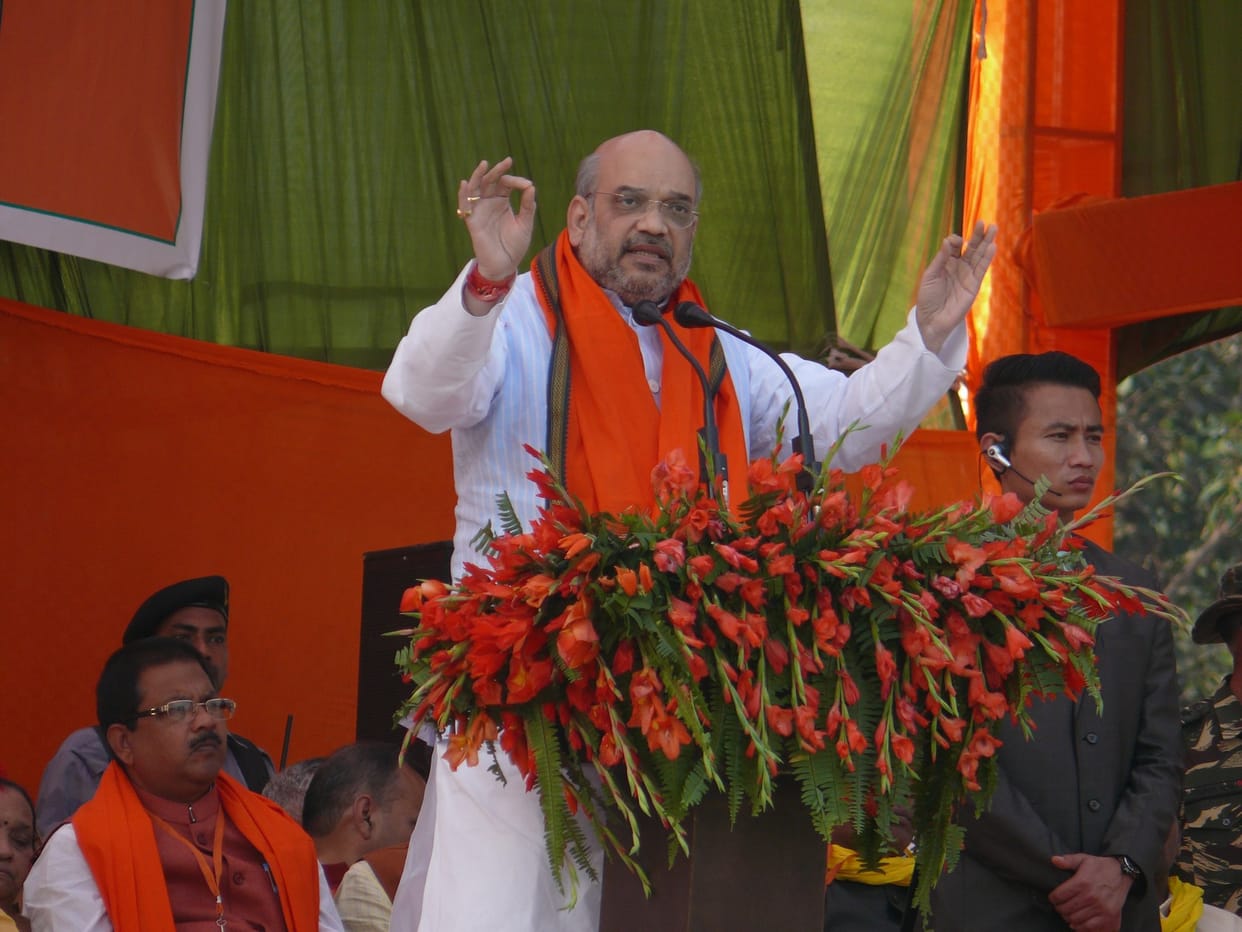 'The BJP government on development of the state'