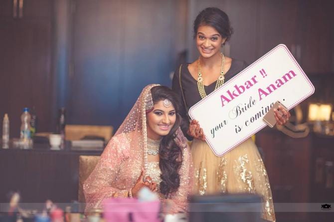 Sangeet Ceremony Pics Of Anam Mirza Sister of Sania Mirza