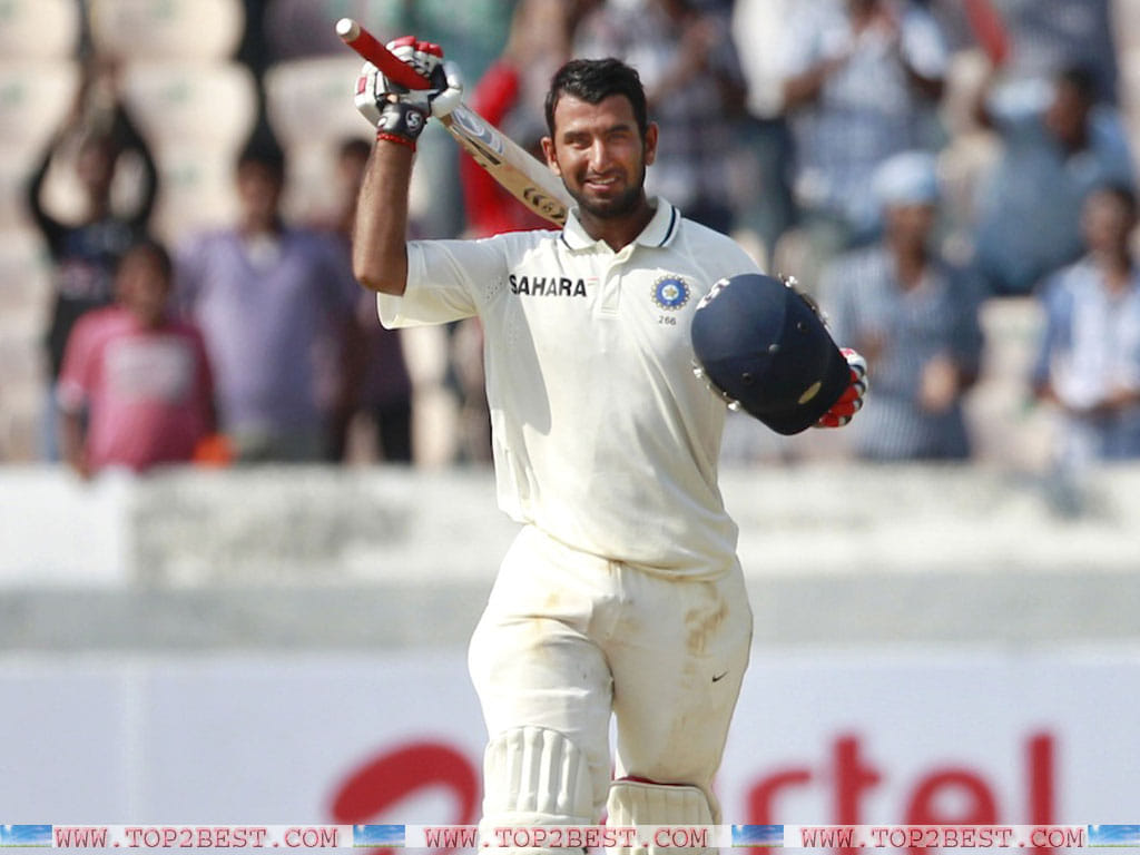 Murli vijay-Pujara left 7 runs behind from partnership record  