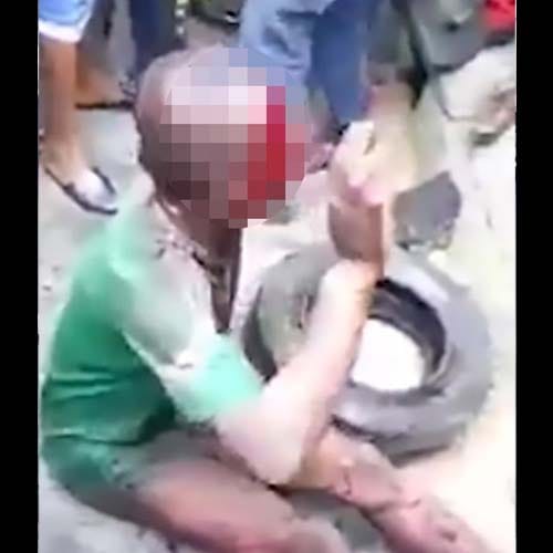 child killed by mob in Nigeria after he was caught for food theft