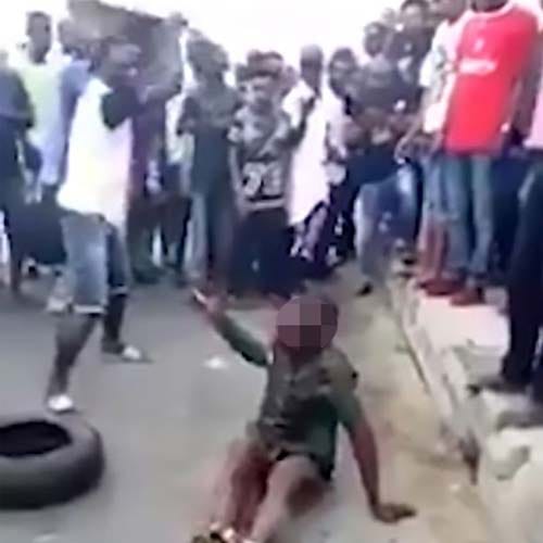 child killed by mob in Nigeria after he was caught for food theft