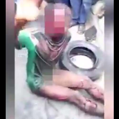 child killed by mob in Nigeria after he was caught for food theft