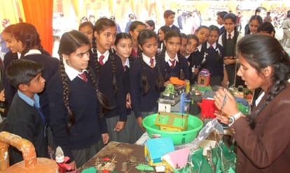 Himachali Student Invent a Model Which Create Electricity and Save Water.
