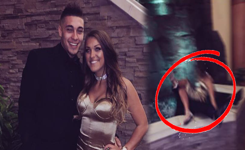 a romantic photograph turns horrifying