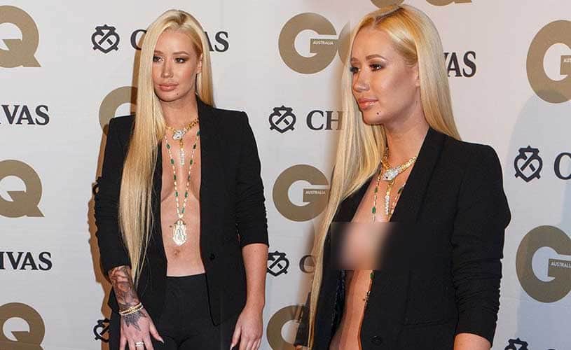 Wardrobe Malfunction Of  Iggy Azalea