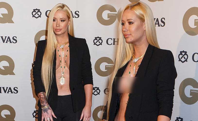 Wardrobe Malfunction Of  Iggy Azalea