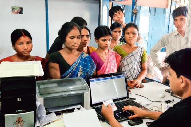 no rush and long lines in chandigarh banks now, people getting money easily