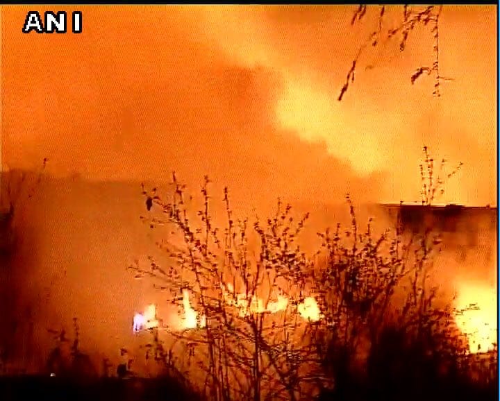 bhiwani news, farm, fire, seven acre, sugar cane, burn