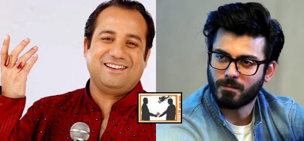 raid on rahat fateh ali khan and fawad khan's manager place after seeing sting video on tv