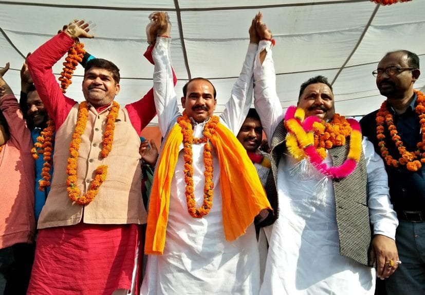  bjp leader fight in parivartan yatra