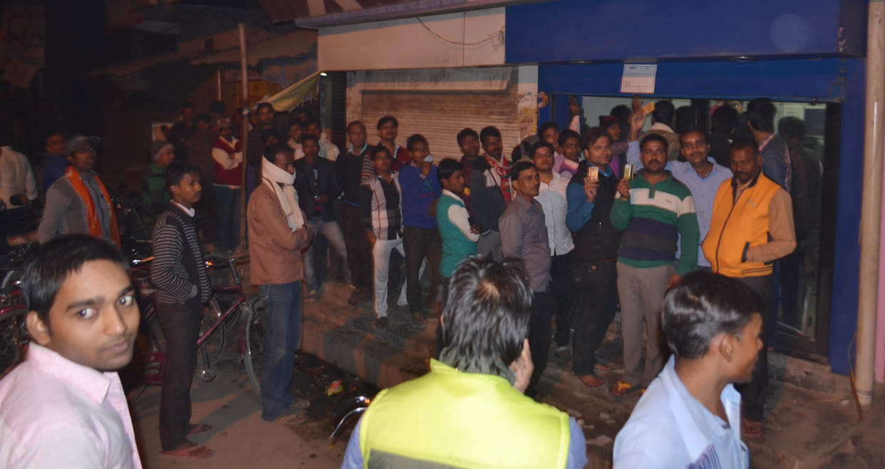 people bothered due to closing of government atm