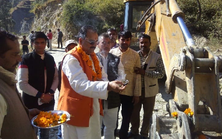 Road inaugurated in ranikhet