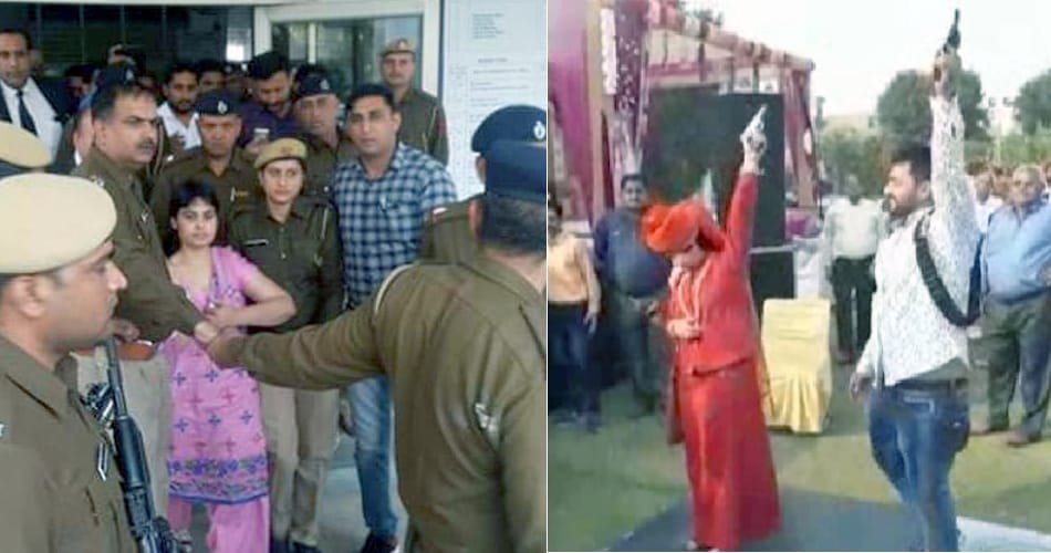 sadhvi deva thakur first time speaks on firing in karnal marriage in front of media