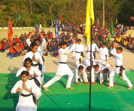 Tagore house first in KhoKho