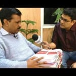 kejriwal shows his anger on bbc journalist   