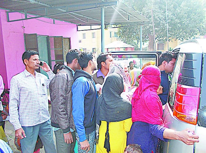 Tractor-trolley collision of bike riders student's death