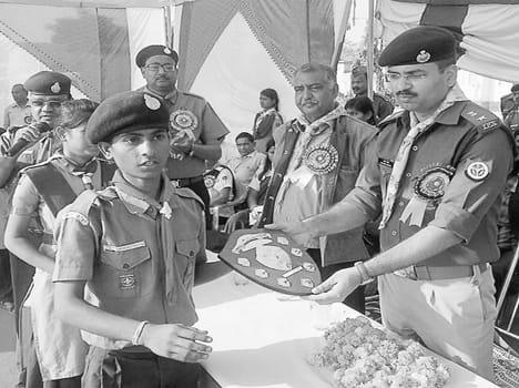 Mahoba, Chitrakoot champion in Guide and Scout