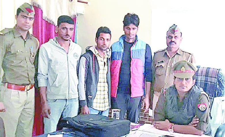 Three vehicle thieves cede its