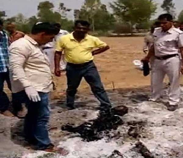 jind boy killed girlfriend and burnt dead body 