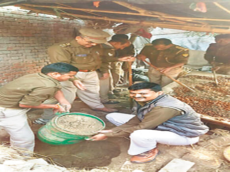 Lhn dug ground and illicit liquor