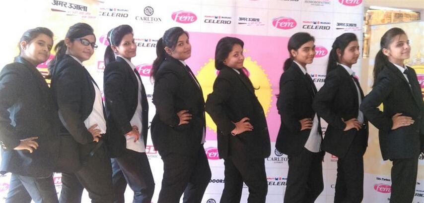 Enthusiasm shown by young women to become Miss North India
