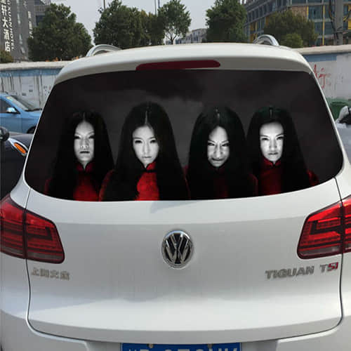 Drivers Are Using Terrifying Reflective Decals 