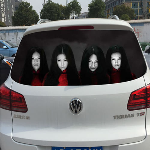 Drivers Are Using Terrifying Reflective Decals 