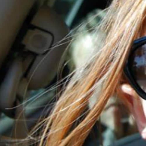 Woman's Selfie Of A Ghost In Her Car 