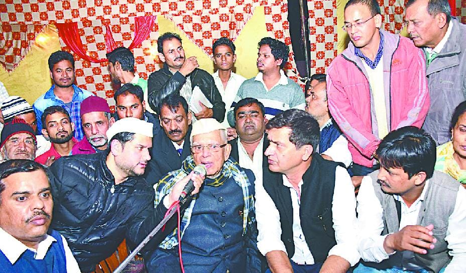 Gafoor, drums settlement grew in political agitation