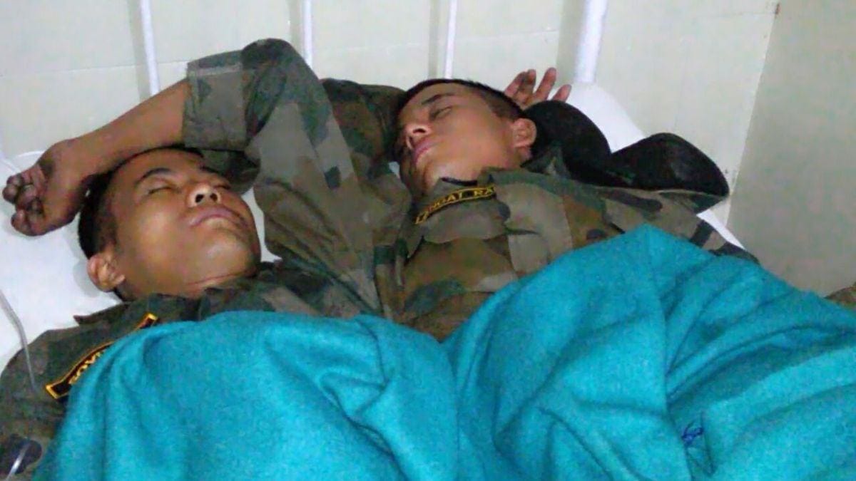 food poisoning to 19 soldier.