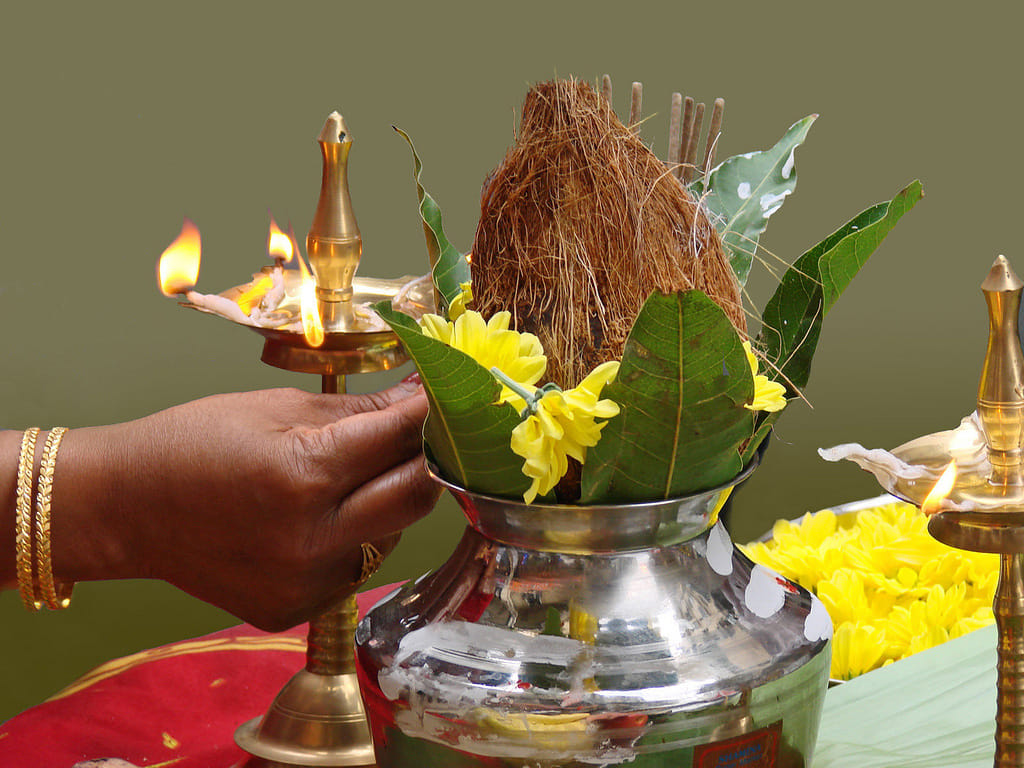 navratri 2021 importance of kalash coconut deepak during navratri