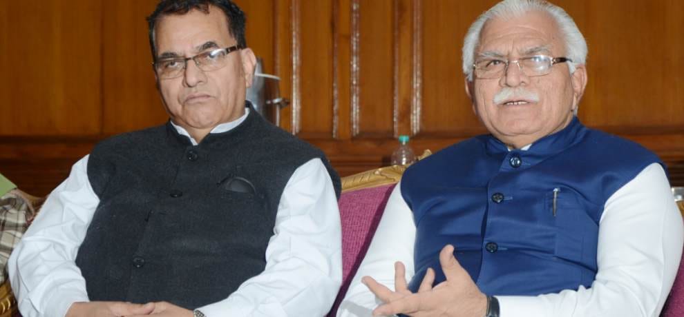 Haryana CM Manohar Lal Khattar Controversial Statement Over Bhakra Beas Management Board