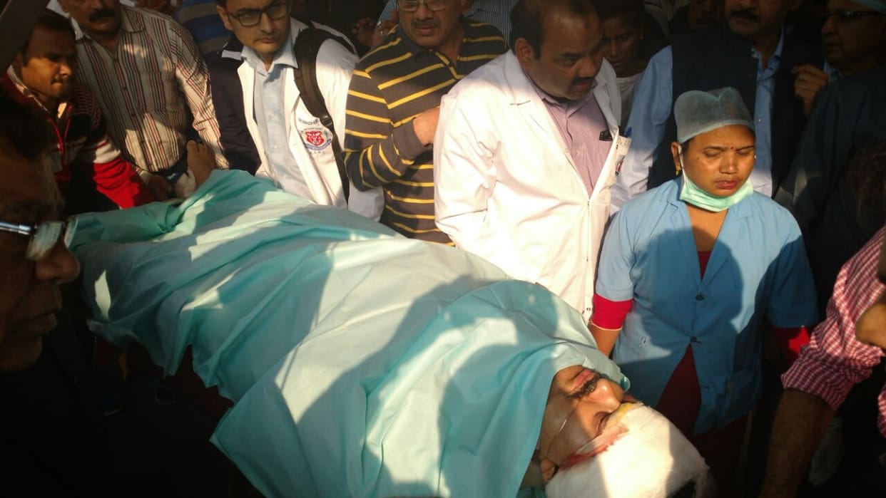 principal secretary navnit sehgal refferd to medanta hospital