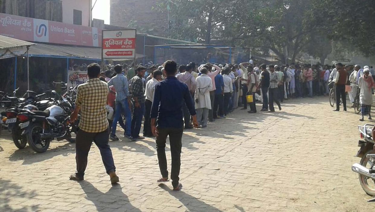people returned from banks