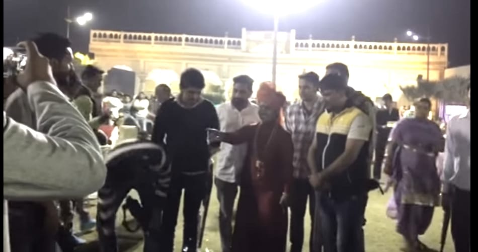 another viral video of karnal sadhvi deva thakur