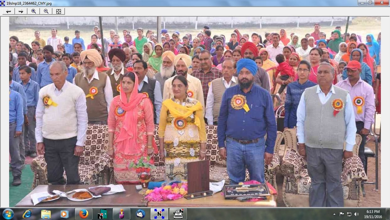 Baruna school student awarded in annual function