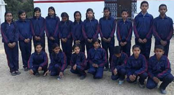 Students distributed tracksuit