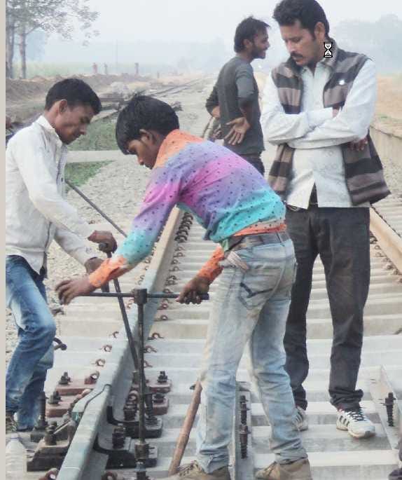 Bicne flashed in Bakeganj gauge tracks