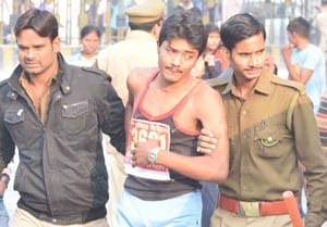 In cross country commotion, police baton-niece