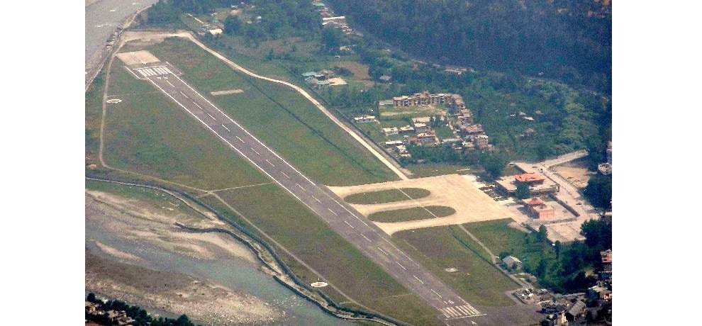 DVOR digital technique installed at Bhuntar Airport Himachal Pradesh