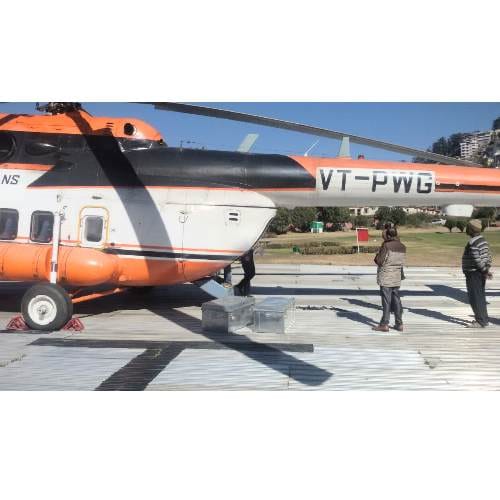 cm virbhadra singh helicopter used to carry cash to banks in remote areas of himachal pooh kinnaur