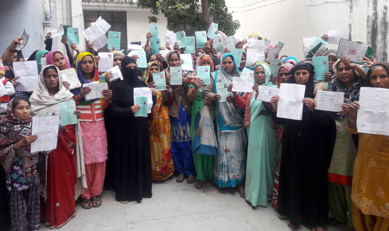 Collectorate said women cry again