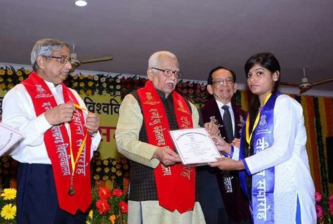 divynshi got gold  medal