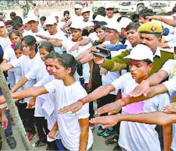 Ajit and Anshu's first in marathon