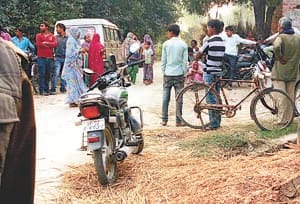 girl died in road accident pg